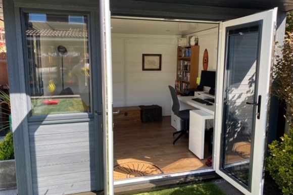 Composite Garden Office Edinburgh